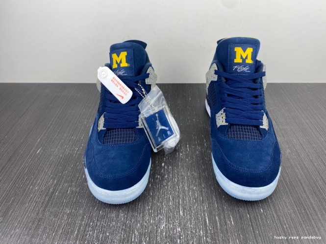 Rep Husky Retro Air 4 Jordan AJ4-1036660 Michigan (PE) 0713